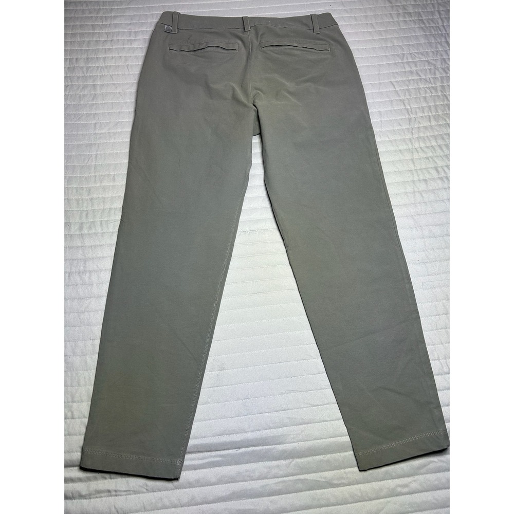 Lululemon ABC Slim Fit VersaTwill Pants Trousers 31x28‎ Sage Stretch M5B67S - Picture 5 of 10